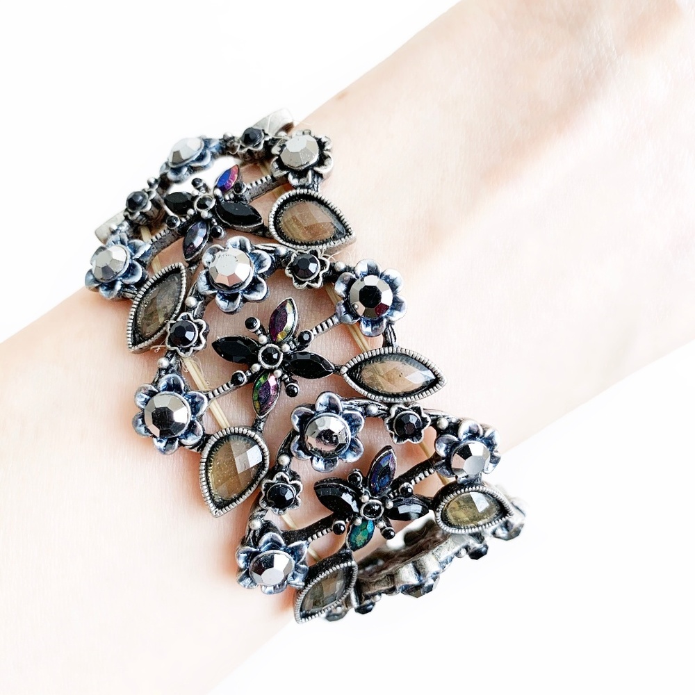 Multi-color Rhinestone Bracelet - Picture 3 of 3